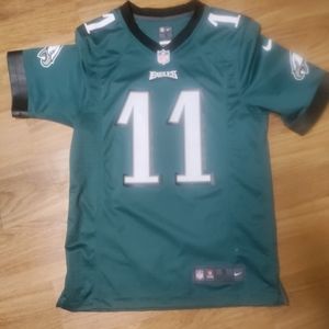 Carson Wentz Philadelphia Eagles Official NFL Nike game Jersey
